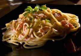 Спагетти Ширатаки с семгой
