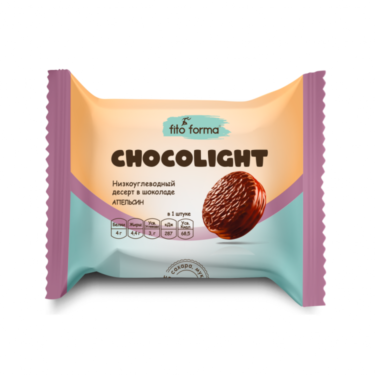 Низкоуглеводный десерт ChokoLite КАРАМЕЛЬ 55 г Низкоуглеводный десерт ChokoLite КАРАМЕЛЬ 55 г